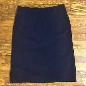 Zara Woman blue pencil skirt